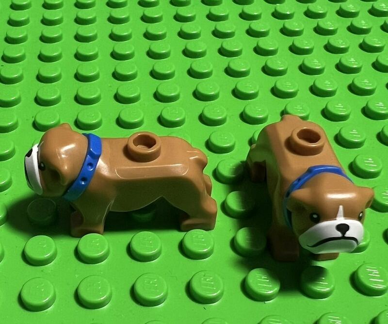 LEGO レゴ ミニフィグ パーツ パグ 犬 ２個