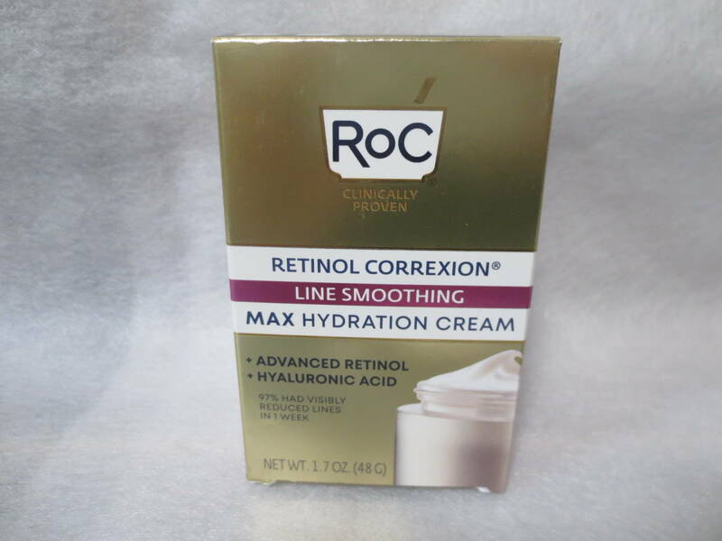 新品 ロック RoC レチノールコレクシオン レチノールクリーム マックスデイリーハイドレーションクリーム 48g