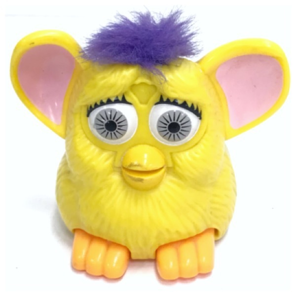 ファービー おもちゃ イエロー マクドナルド McDonald 1998年製 Furby レトロ オールド ビンテージ アンティーク TOY コレクション D-1569
