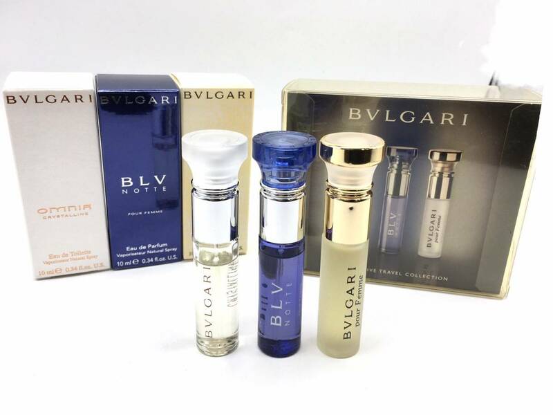 No.3284 BVLGARI/The Exclusive Travel Collection/ブルガリ/香水/３点セット