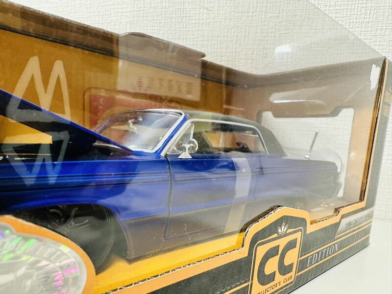 Jadaジェイダ/'64 Chevyシボレー Impalaインパラ Lowriderローライダー Hotrodホットロッド Sledスレッド 1/24 絶版 限定7500台