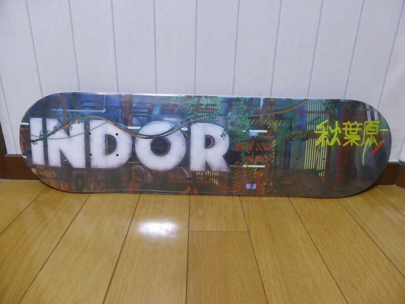 INDOR 秋葉原　デッキ スケートボード スケボー 板　未使用☆