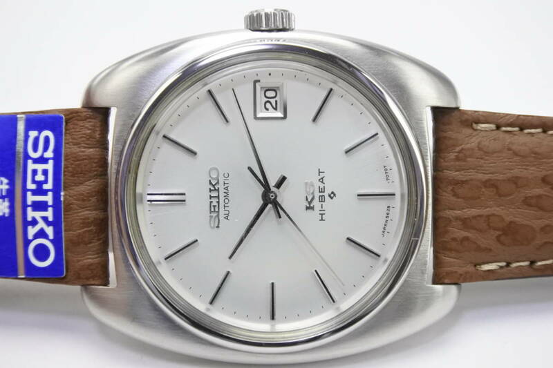 ☆☆☆KS第三世代56系　１９７０年製 SEIKO キングセイコー 5625-7070 ワンピースケース 自動巻紳士腕時計 最上位機種 純正ベルト 超美品