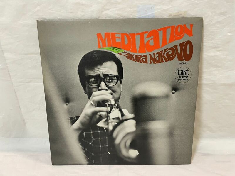 ●B547●LP レコード 仲野彰 AKIRA NAKANO / MEDITATION LS-1051 ジャズ