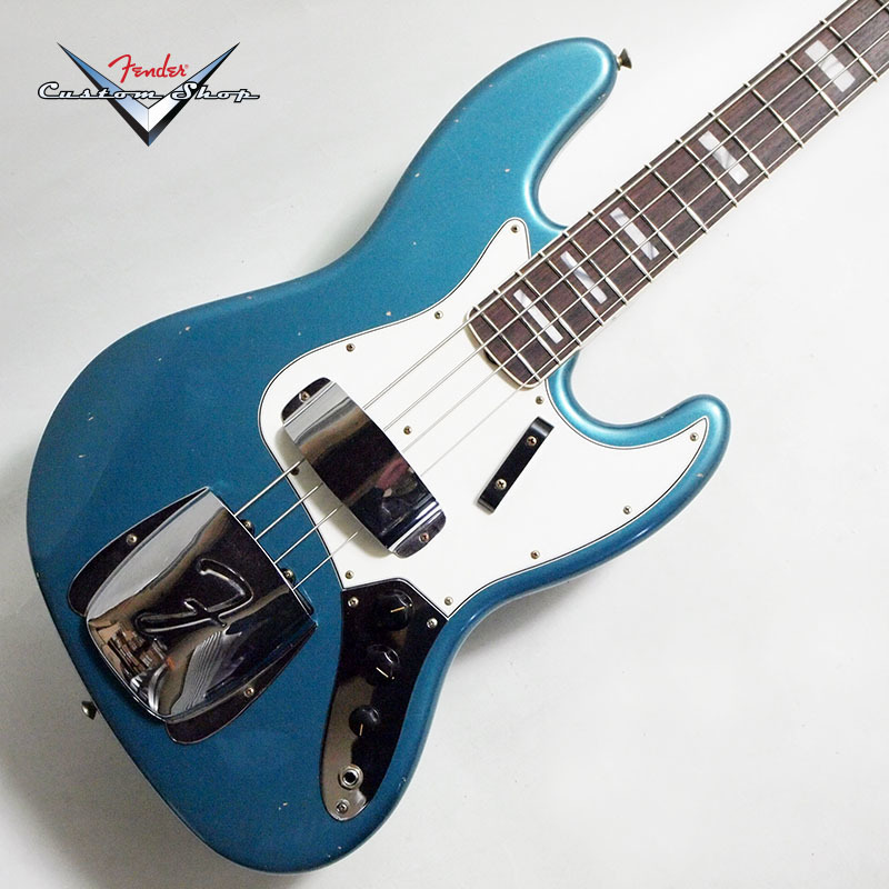 Fender Custom Shop 2021 Limited Edition 1966 Jazz Bass Aged Ocean Turquoise Journeyman Relic 【 S/N CZ567140 4.28kg】