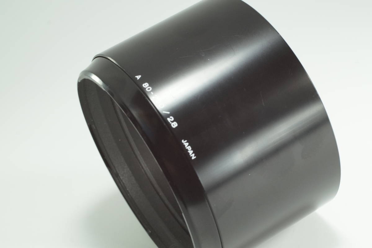 @1043 『キレイ』MINOLTA A 80-200／2.8 ミノルタ AF80-200mm F2.8G用 ミノルタ レンズフード