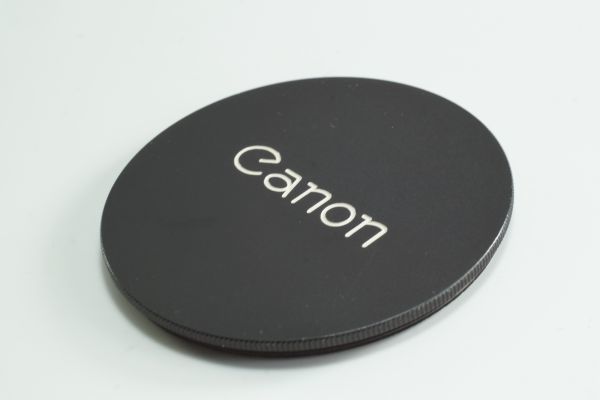 026『 キレイ』希少 Canon 58mm径 キャノン キヤノン ネジ込み式 メタルキャップ