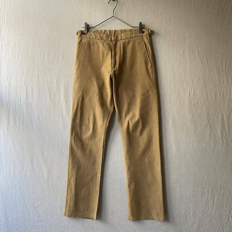 【フェイクスエード】AD1999 COMME des GARCONS HOMME PLUS パンツ / S ブラウン ビンテージ 90s P2-11049-2475 sale