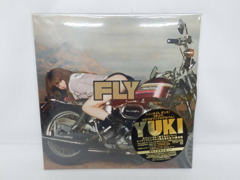 030C631L◆YUKI FLY 完全生産限定盤 2枚組 アナログ 中古