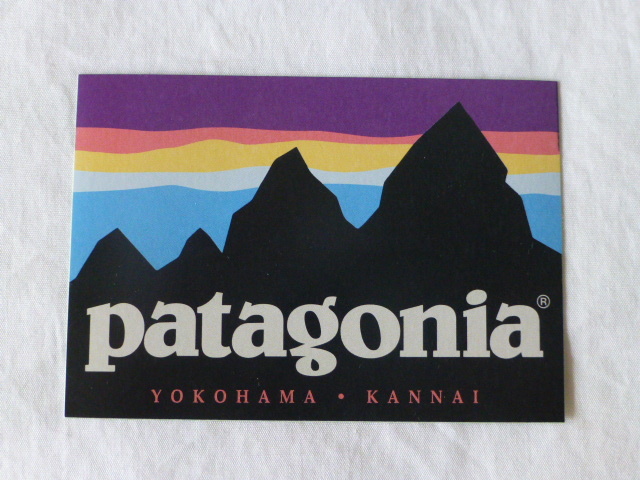 patagonia YOKOHAMA・KANNAI 横浜・関内リニューアル・オープン ステッカー パタゴニア PATAGONIA patagonia