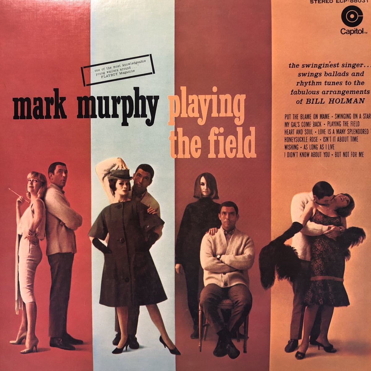 D LP マーク・マーフィー mark murphy playing the field レコード 5点以上落札で送料無料