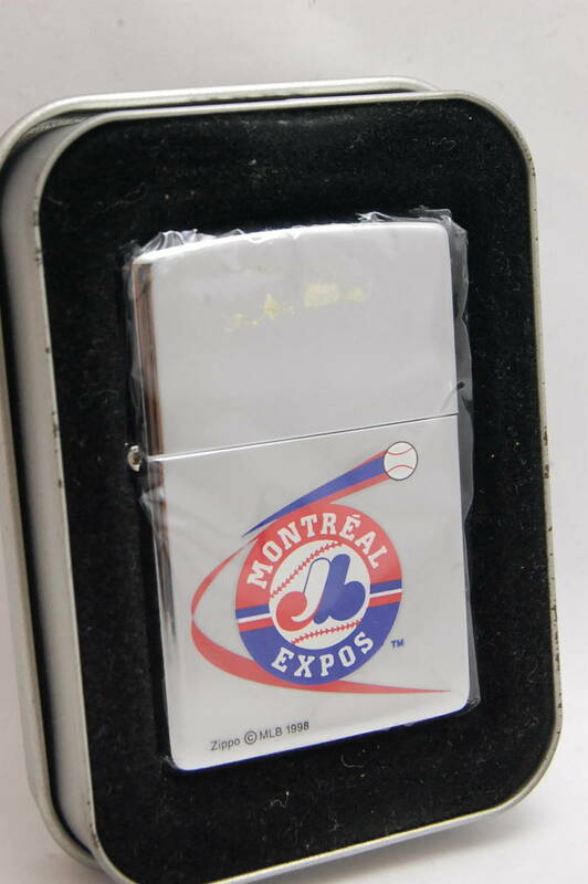 ☆新品・未使用☆　Zippo　ジッポー　250MLB　190　モントリオール エクスポズ　EXPOS　メジャーリーグ　ライター