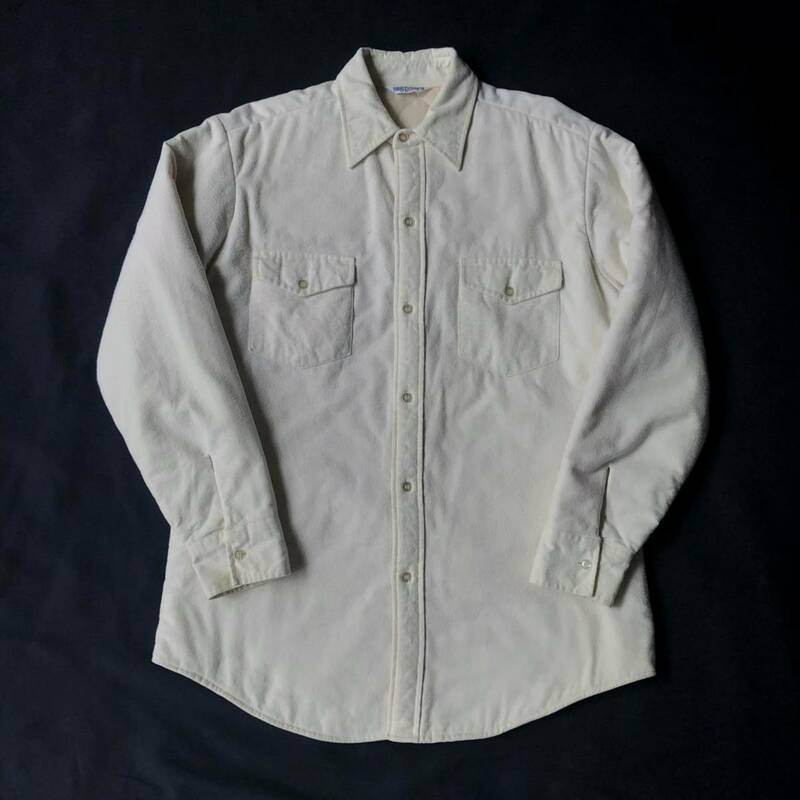 90s Doublewear Cotton Polyester Flannel Shirt with Quilting Linner 90年代 ダブルウェア ネルシャツ キルティングライナー vintage