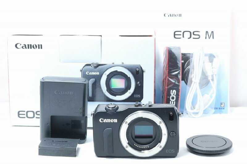 ■新品級■ CANON キヤノン ミラーレス一眼カメラ EOS M ボディ ブラック