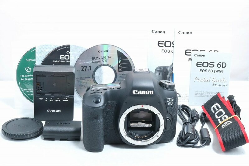 ■極上品■ CANON キヤノン EOS 6D ボディ ショット数３９４４回