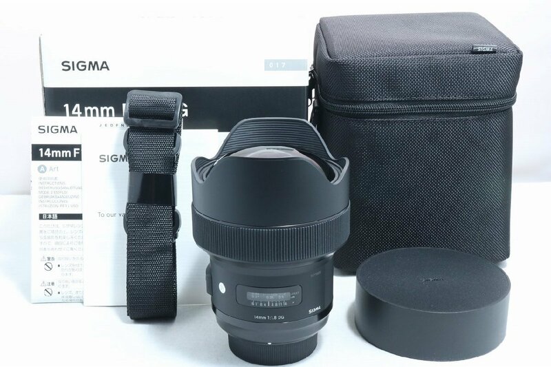 ■新品級■ SIGMA シグマ Art 14mm F1.8 DG HSM ニコン用 017