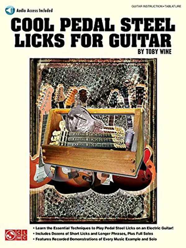 ペダルスティールギター　フレーズ集（web音源、TAB付）送料無料　輸入楽譜　ペダルスチールギター