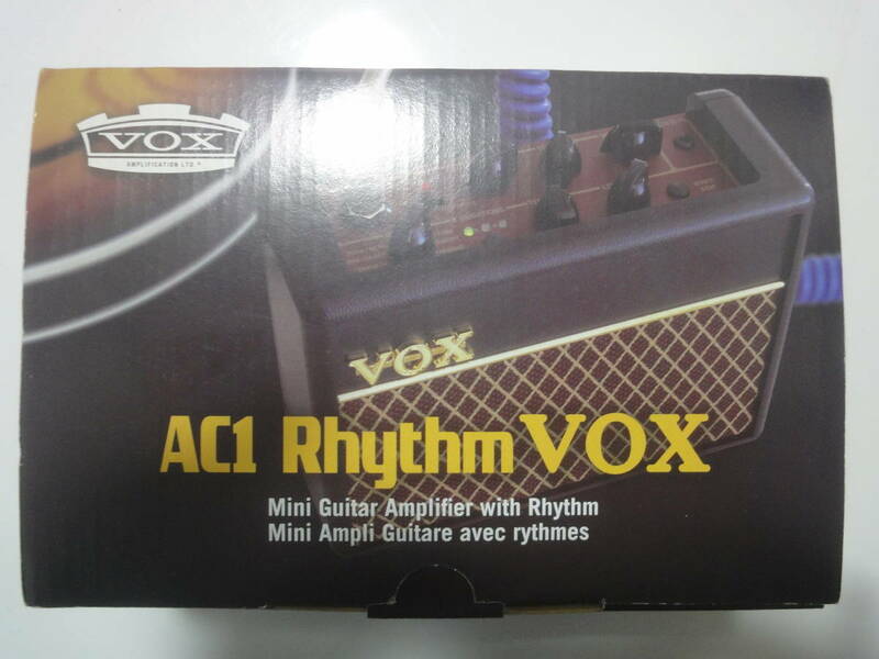 ★送料無料★美品★エレキギター用 ミニアンプ★AC1 Rhythm VOX★リズムマシン搭載 1W★VOX ヴォックス ★(^ε^)★ 