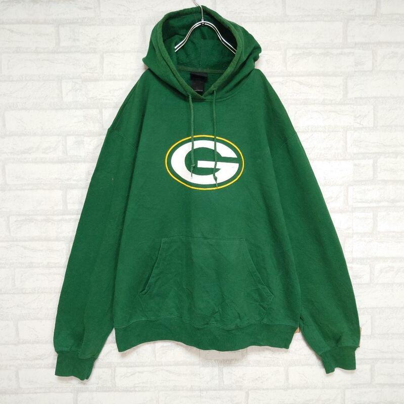 リーボック Reebok × NFL グリーンベイ・パッカーズ Green Bay Packers パーカー スウェット トレーナー 2XL