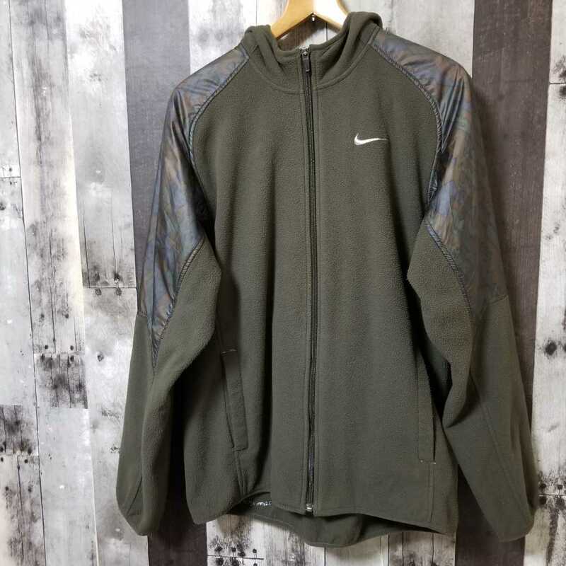 NIKE THERMA-FIT ナイキ サーマフィット　ジャケット　パーカー　Mサイズ　フリース　メンズ