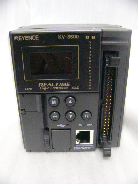 ★動作保証美品★ Keyence PLC KV-5500 Ver2 複数有 