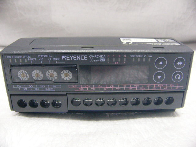 ★未使用に近い★　KEYENCE PLC KV-RC4AD