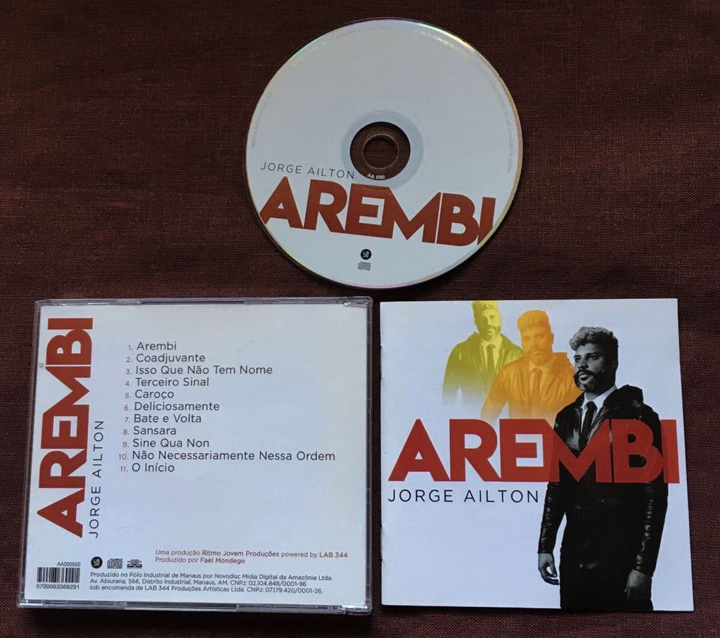 ジョルジ・アイルトン/ブラジリアン・ソウル/アーバン&メロウ/レアグルーヴ/メロウ・ソウル/ブラジリアンAOR/JORGE AILTON/AREMBI/2018年