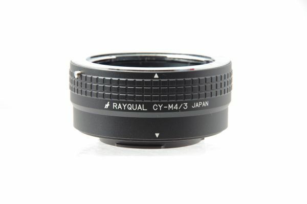 良品 ● RAYQUAL CY - MFT Mount ADAPTER レイクォール マウントアダプター ヤシコン マイクロフォーサーズ 高級 純国産 宮本製作所 #971