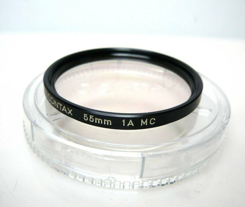 ★CONTAX(コンタックス)◆ 55mm 1A MC ◆フィルター■良品⑧