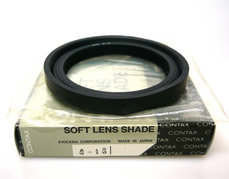 ★CONTAX(コンタックス)◆ SOFT LENS SHADE φ70 G-15 ◆ソフトシェード■良品