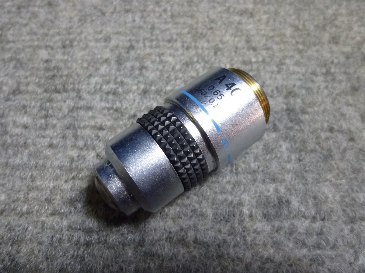 ▲ OLYMPUS オリンパス A 40 0.65 160/0.17 顕微鏡 対物レンズ ▲ 41 ③