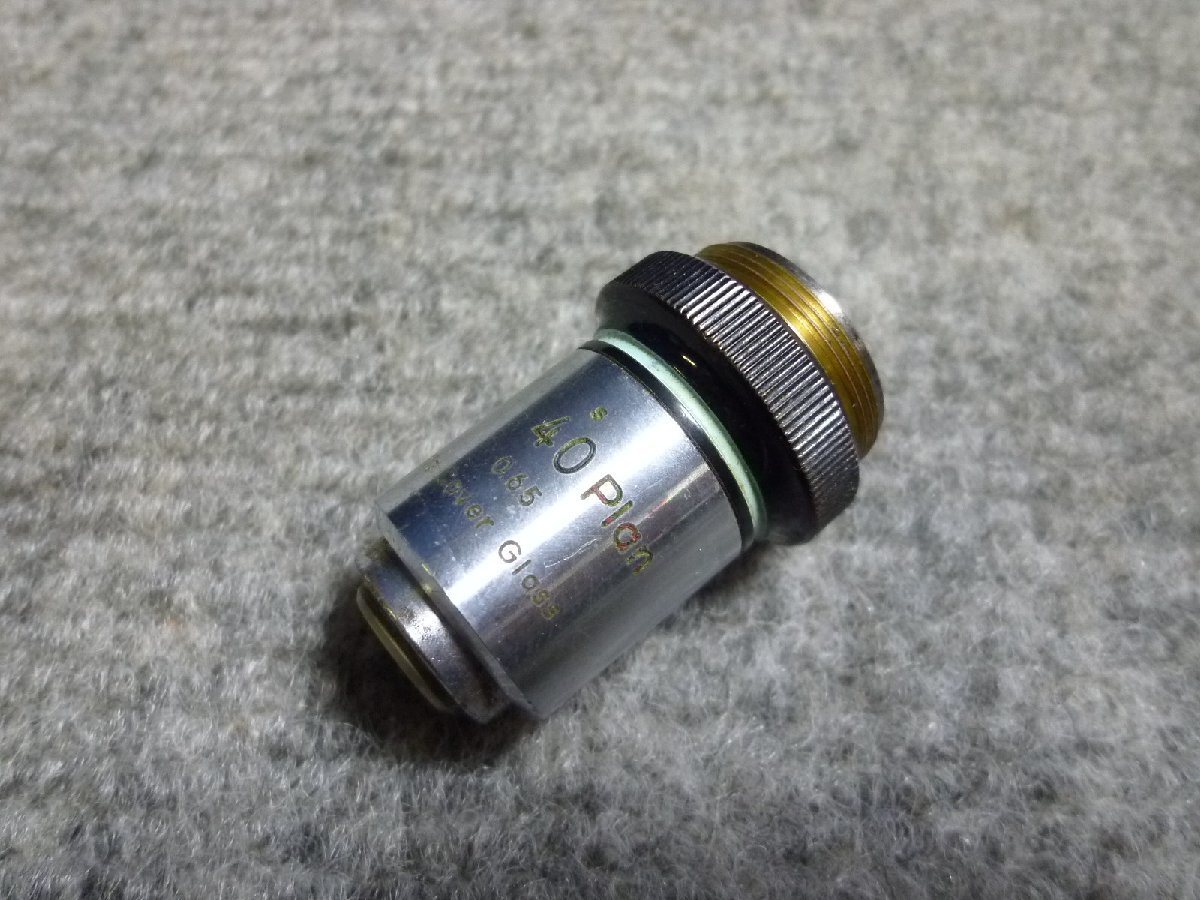 ▲ Nikon ニコン S 40 Plan 0.65 顕微鏡 対物レンズ ▲ 55