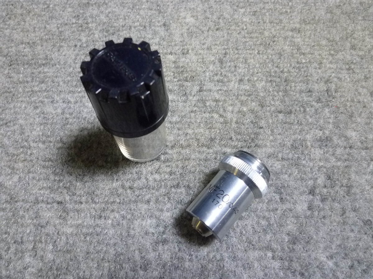 ▲ UNION ? ユニオン ? MF20/0.40 170 ケース付き 顕微鏡 対物レンズ ▲ 99