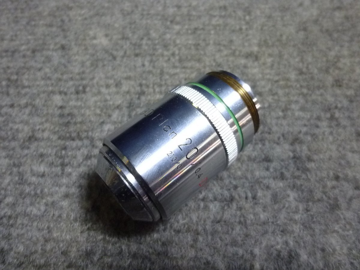 ▲ Nikon ニコン BD Plan 20 /0.4 DIC 210/0 顕微鏡 対物レンズ ▲ 42