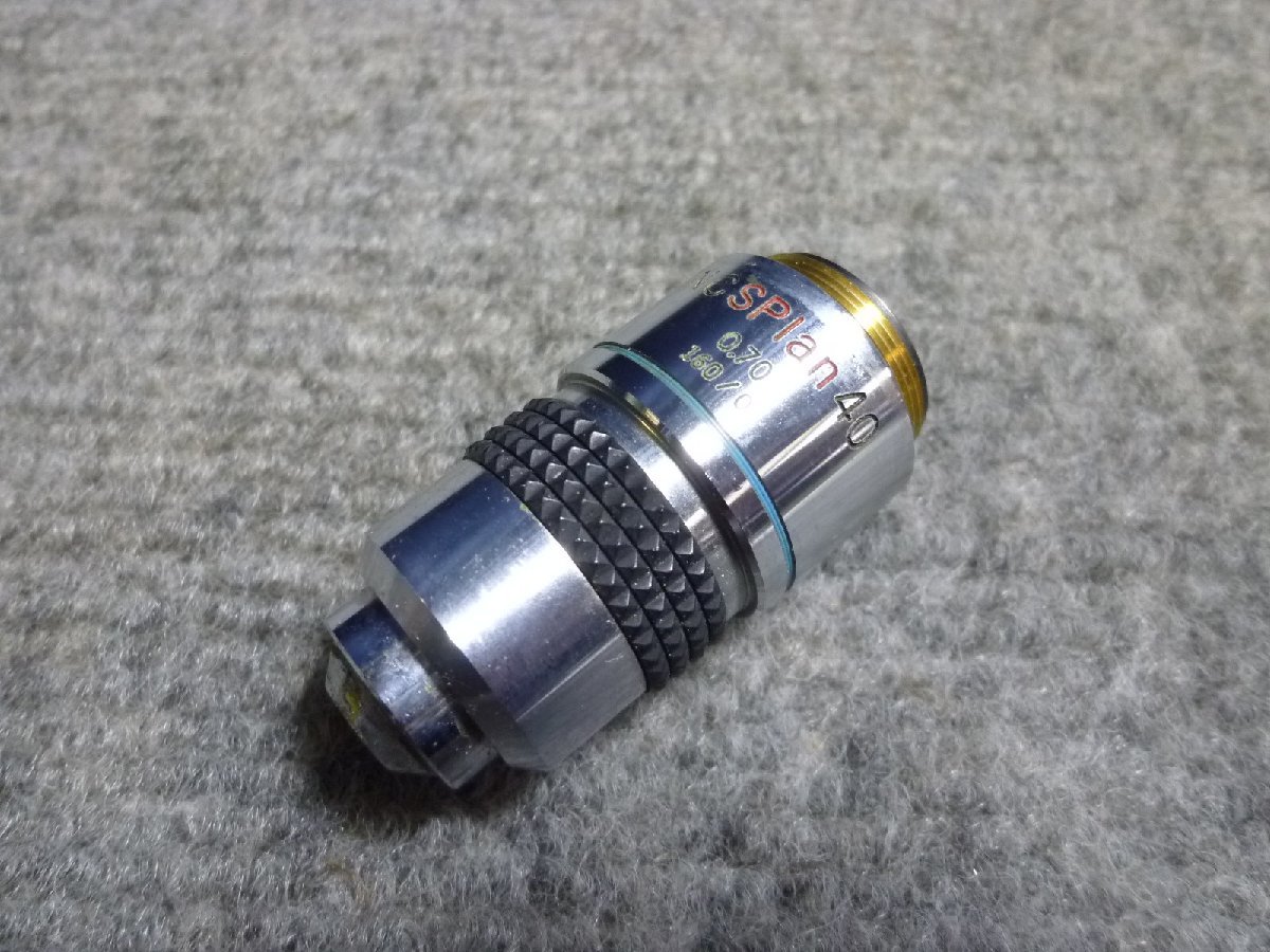 ▲ OLYMPUS オリンパス NC SPlan 40 0.70 160/0 顕微鏡 対物レンズ ▲ 49