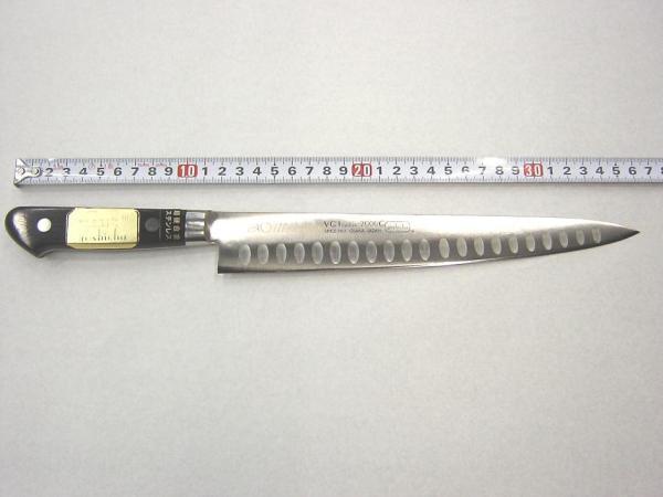 芳忠作 ミレニアム筋引庖丁 (スライサー) 240mm