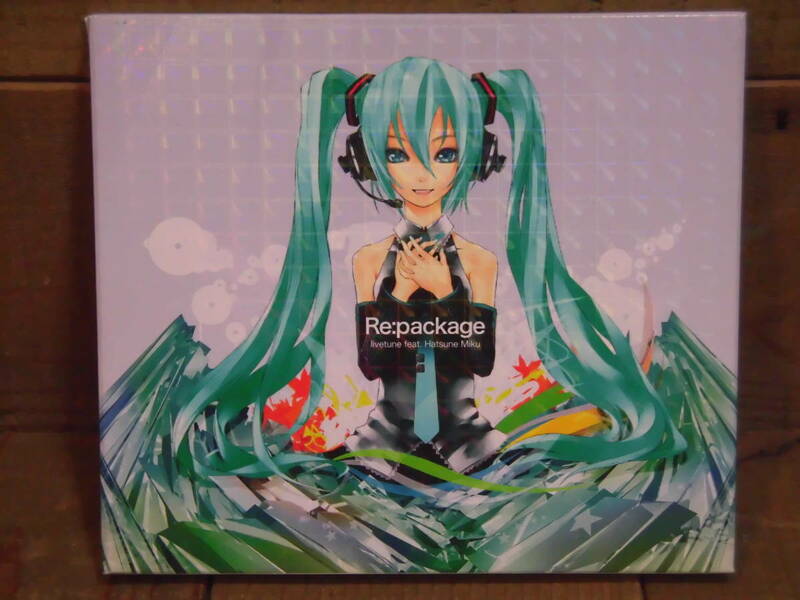 USED CDアルバム Repackage　Livetune　feat.　初音ミク　VICL-62928　ビクター　2008年　E13070