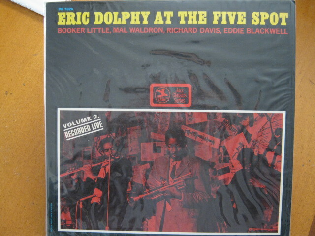 【LPレコード】エリック・ドルフィー ERIC DOLPHY ライブ At The Five Spot Vol. 2