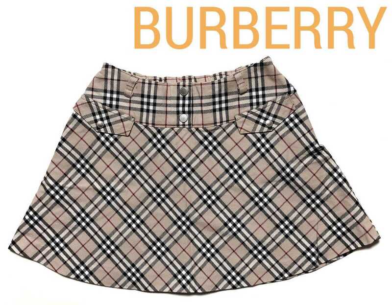 【美品】BURBERRY(バーバリー)キッズスカート 120cm