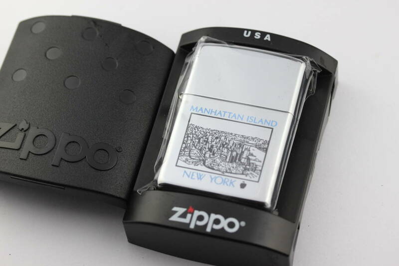 未使用品 Zippo MANHATTAN ISLAND ジッポー ライター