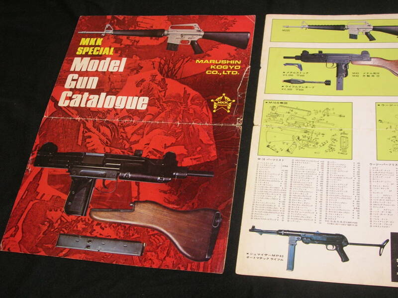 （送料無料）MKK Model Gun Catalogue マルシン工業