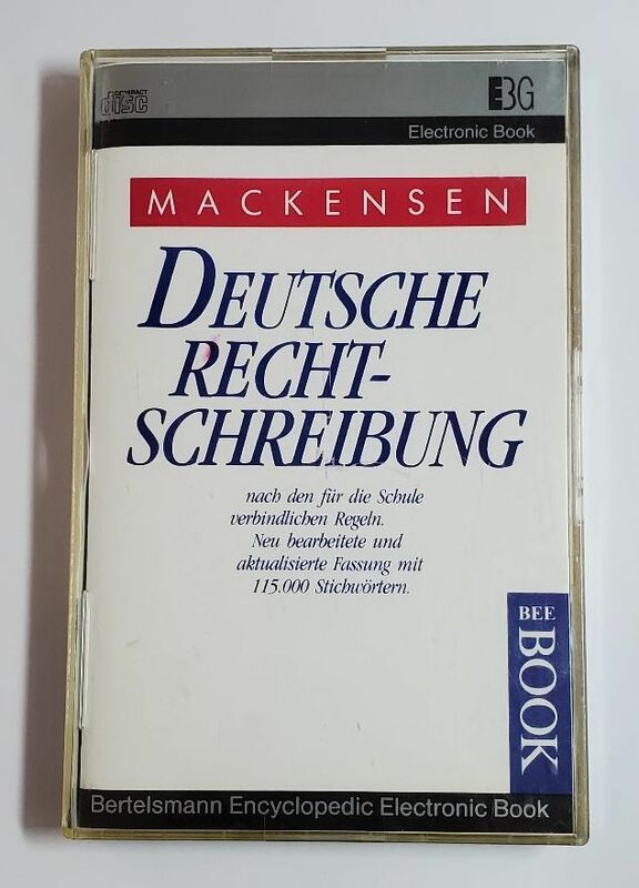 ベルテルスマン・マッケンゼン　ドイツ語正書法辞典　電子ブック版(ドイツ語)　MACKENSEN Deutsche Recht-Beschreibung