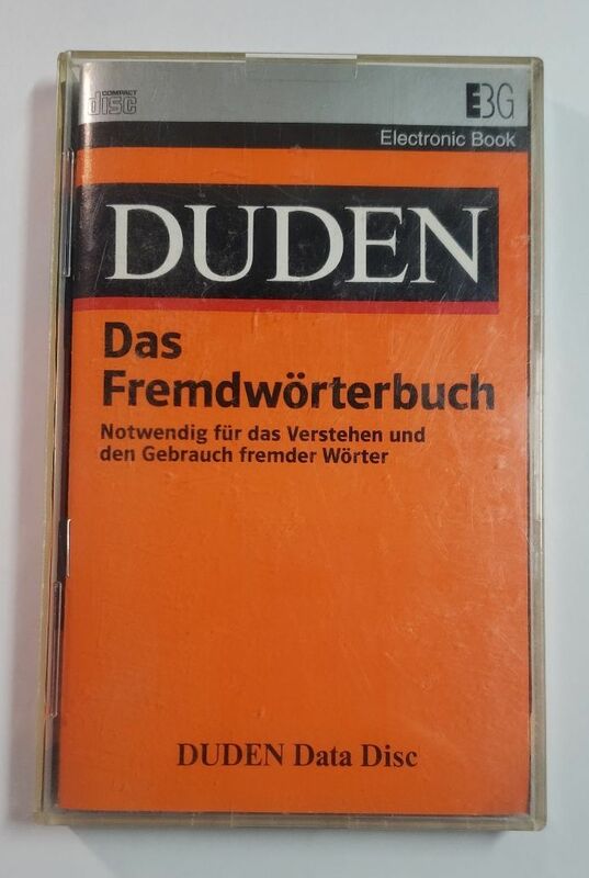 ドゥーデン・外来語辞典　電子ブック版(ドイツ語)　DUDEN Das Fremdwoerterbuch