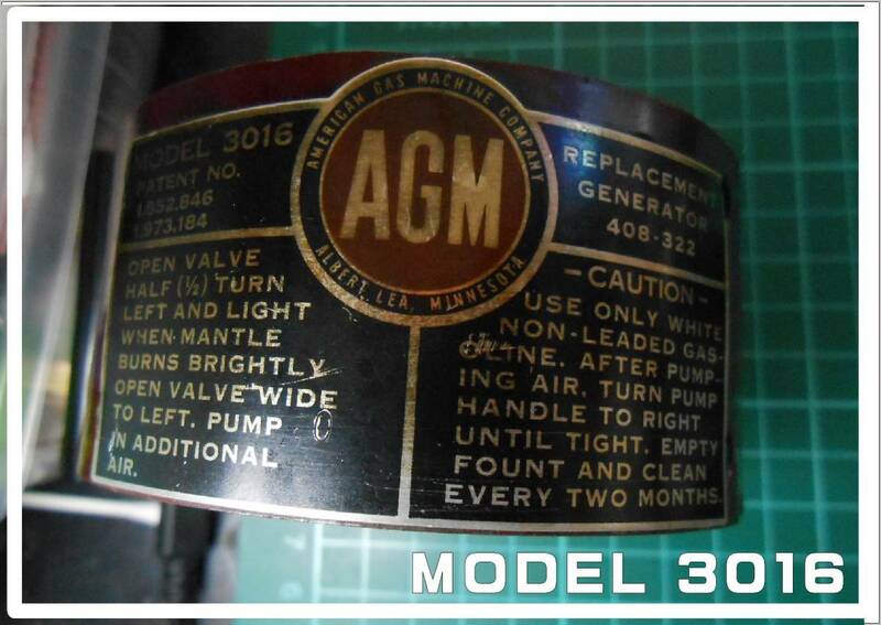 AMG　MODEL３０１６　希少　カラー　ビンテージ　コールマン　Coleman