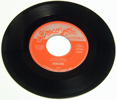 45rpm/ LITTLE MAMA - JOKERS - SAY YOU'RE MINE/ 50's,ロカビリー,FIFTIES,ROCKABILLY,GRECO RECORDS