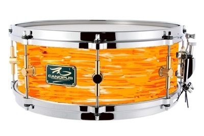 The Maple 5.5x14 Snare Drum Mod Orange