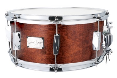 YAIBA2 Birch 6.5x14 Snare Drum Antique Brown Mat LQ