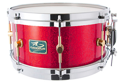 The Maple 6.5x12 Snare Drum Red Spkl