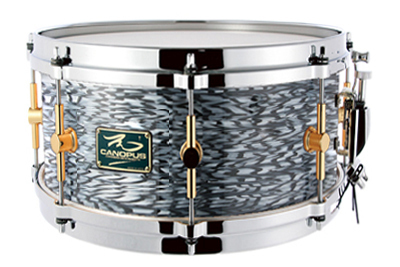 The Maple 6.5x12 Snare Drum Black Onyx
