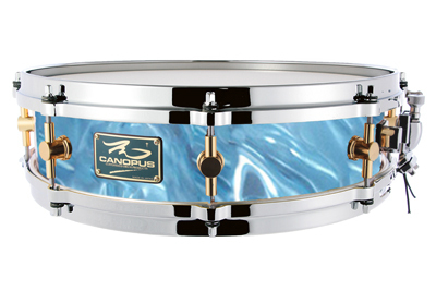 The Maple 4x14 Snare Drum Aqua Satin